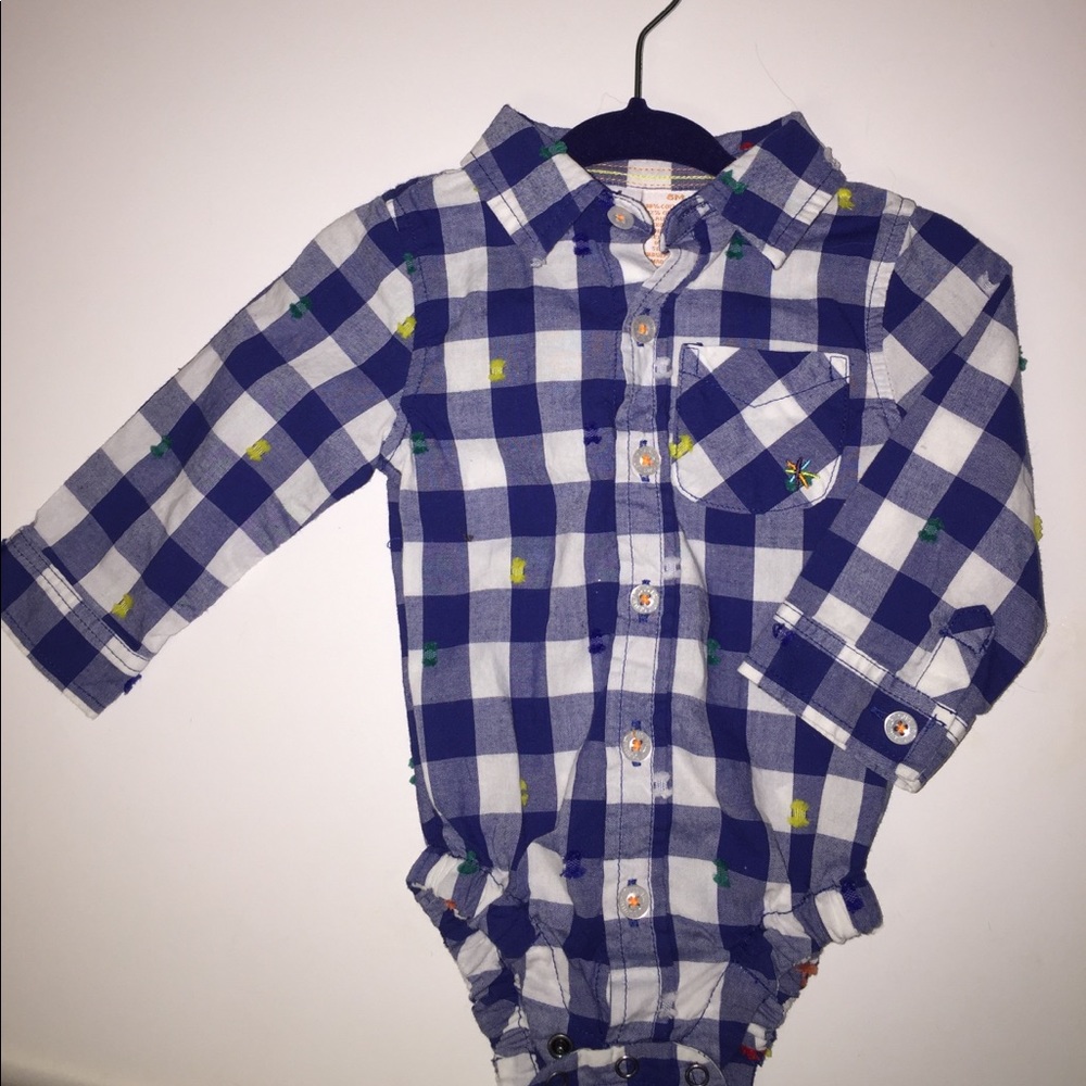 Heidi Klum Truly Scrumptious button down onesie