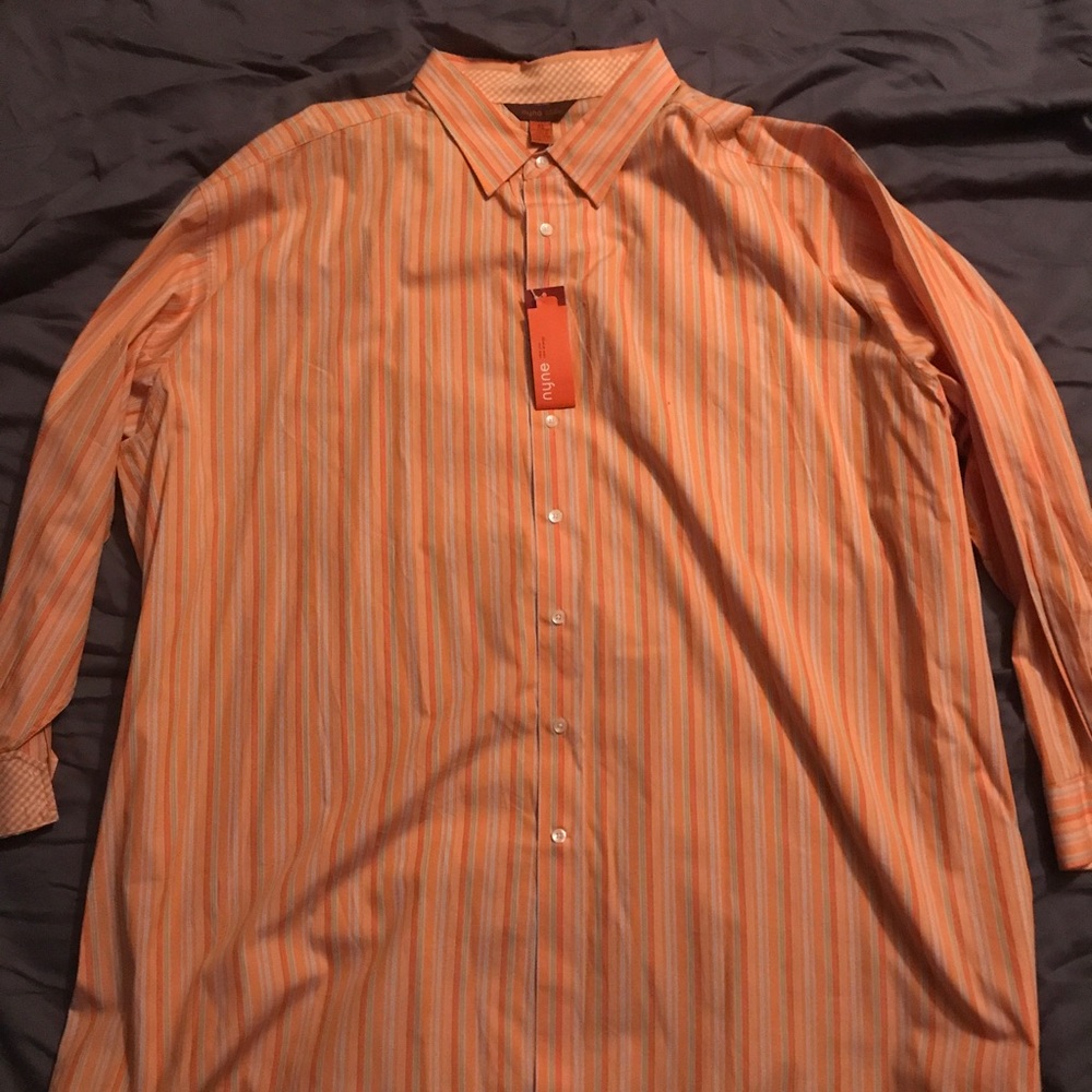 Button down men's dress shirt