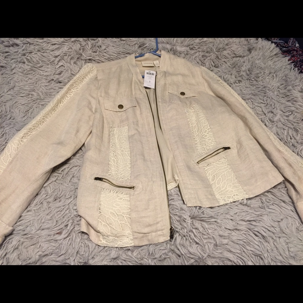 Lace Utility Jacket