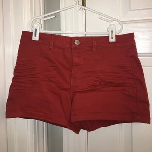 Blood orange shorts