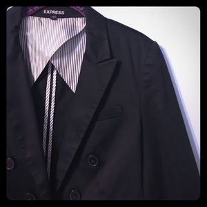 Black express blazer
