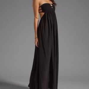 Indah Flamingo Maxi Dress