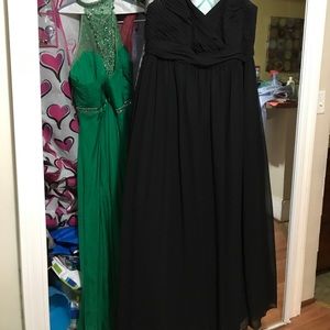Black prom/bridesmaids dress