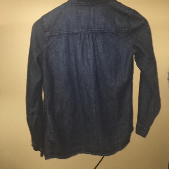 Button up jean jacket/blouse - Picture 3 of 3