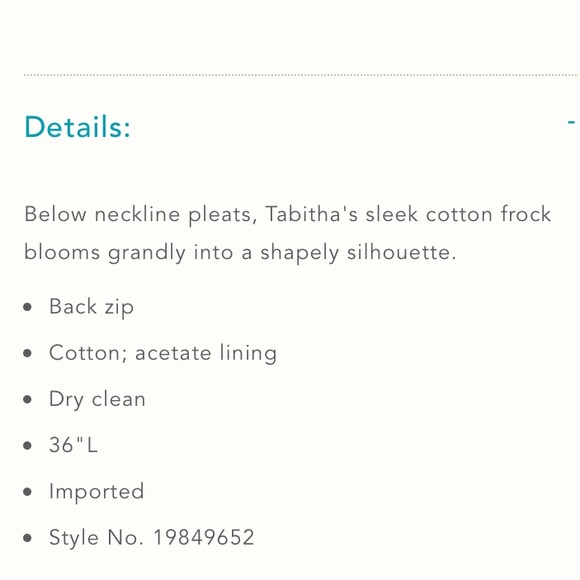 "Pom Flower" dress - Picture 5 of 5