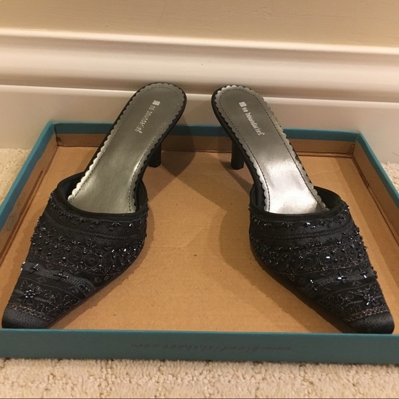 Beaded Cinderella Slippers - Picture 1 of 4