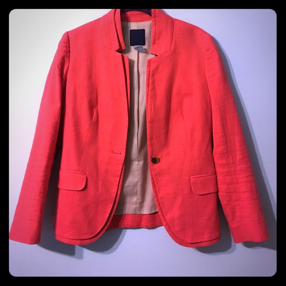 J.crew pink blazer