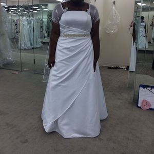 White Debutante or Ball Gown Dress