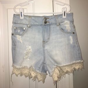 Jean shorts