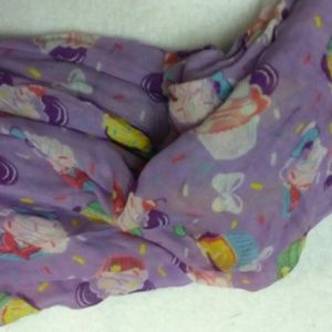 Disney Purple Cupcakes Scarf