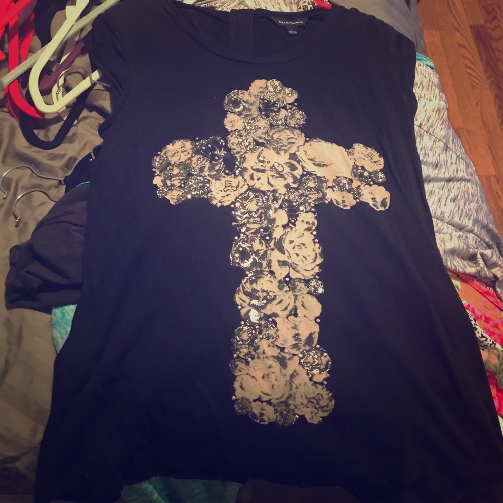 Long cross Shirt
