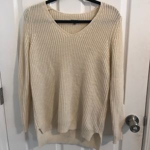 Cream sweater