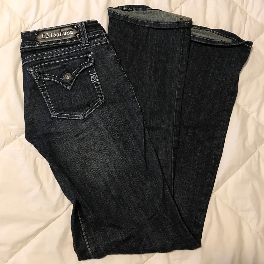 Dark wash jeans