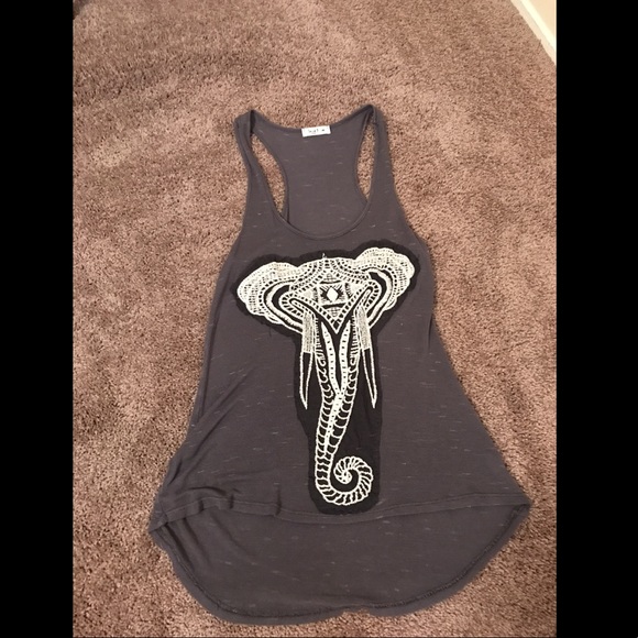 Elephant Racerback Tank - Picture 1 of 1
