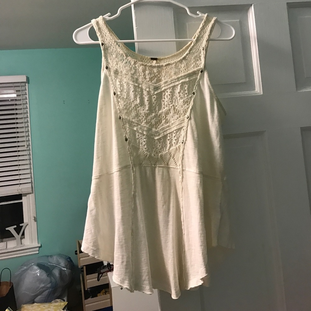 Free people lace tank