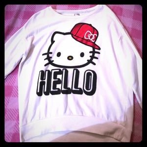 Hello kitty long sweater