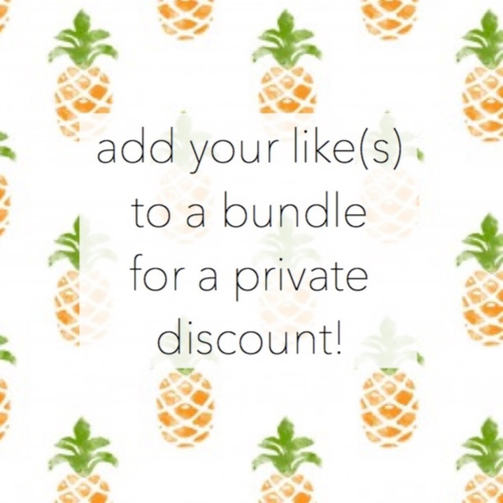 Add your likes to a bundle for a private discount