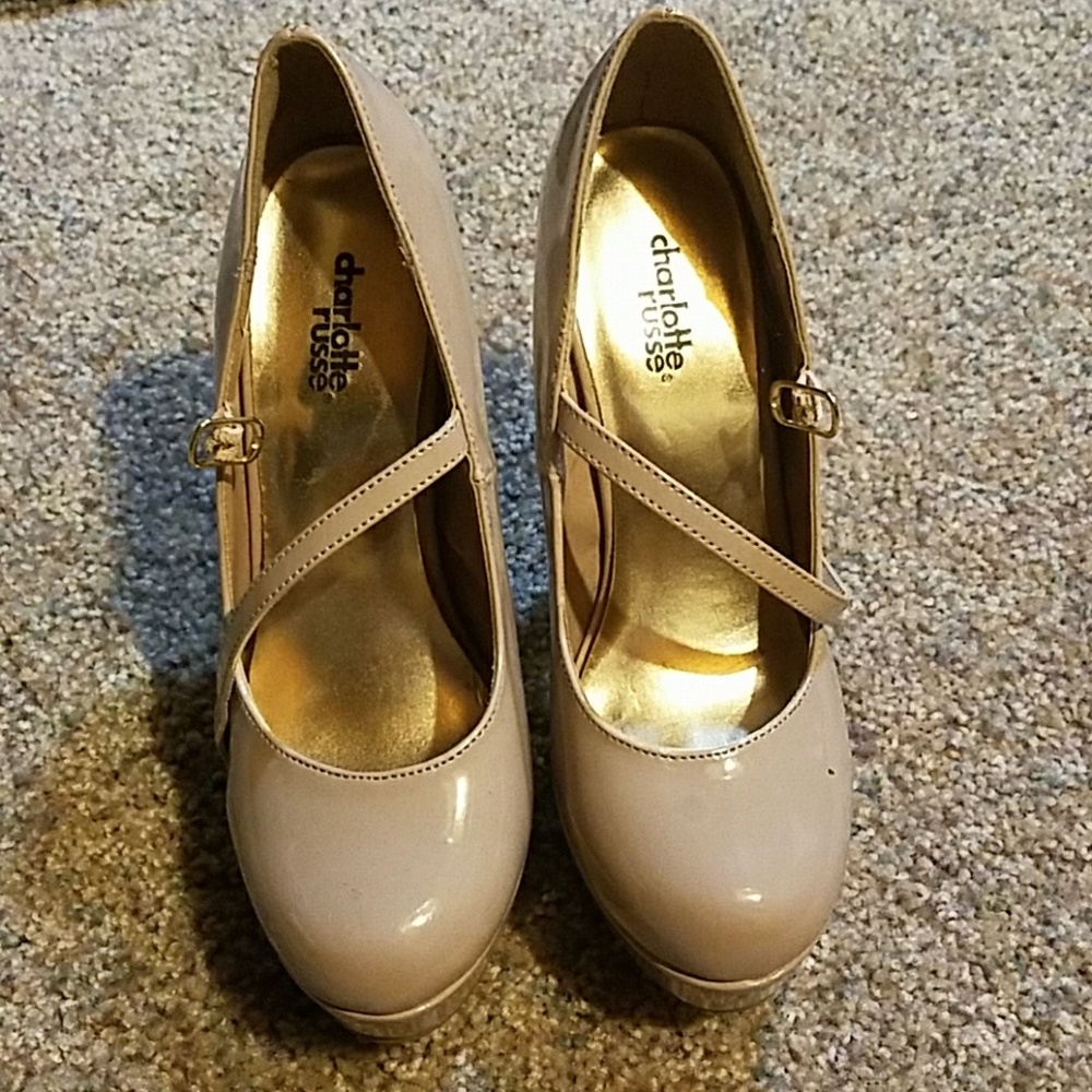 Charlotte Russe Nude Heels