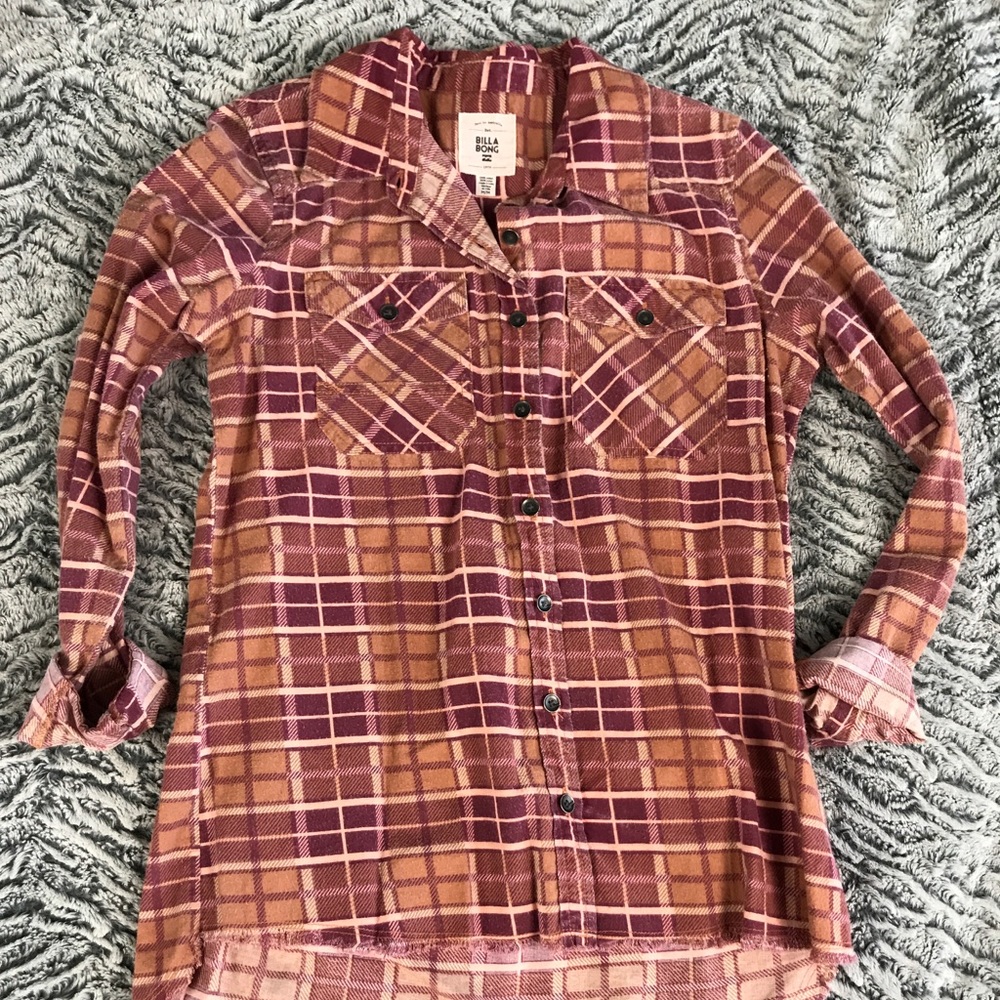 Billabong flannel shirt