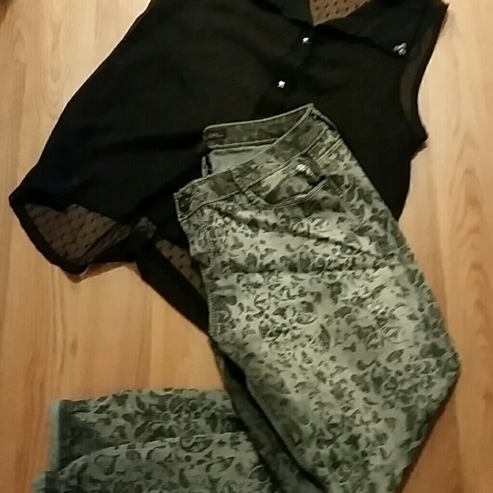 Material girl jeans size 13!