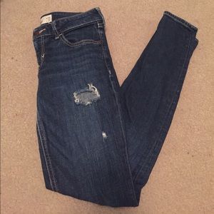 !!SALE!!⚡️⚡️ Hollister ripped skinny jeans