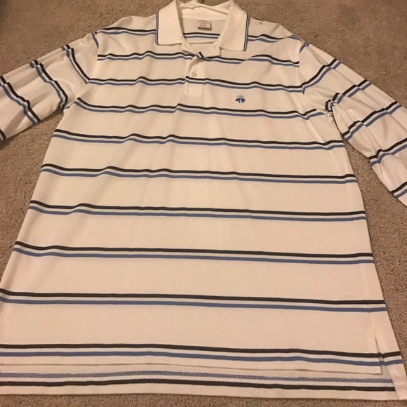 BROOKS BROTHERS LONG SLEEVE POLO - Picture 1 of 3