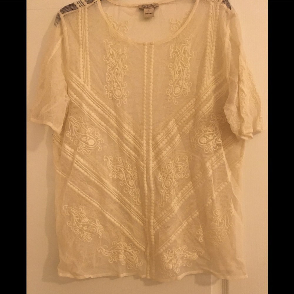 Lucky Brand lace top