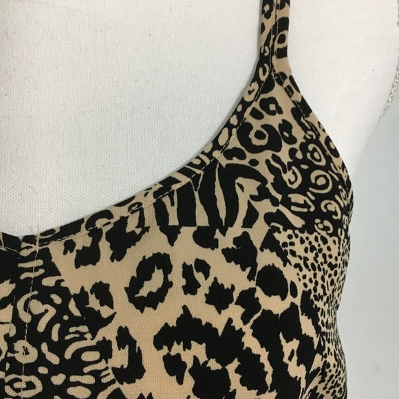 Urban Outfitters Animal Print Crop Top Size S - Picture 5 of 6