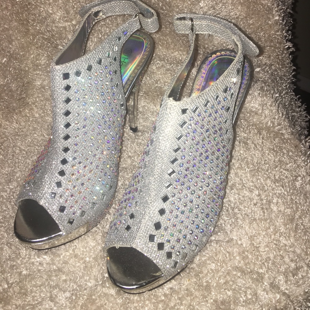 Bling bling high heels