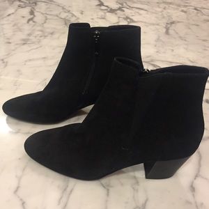 Aquatalia Black Kaylynn Booties