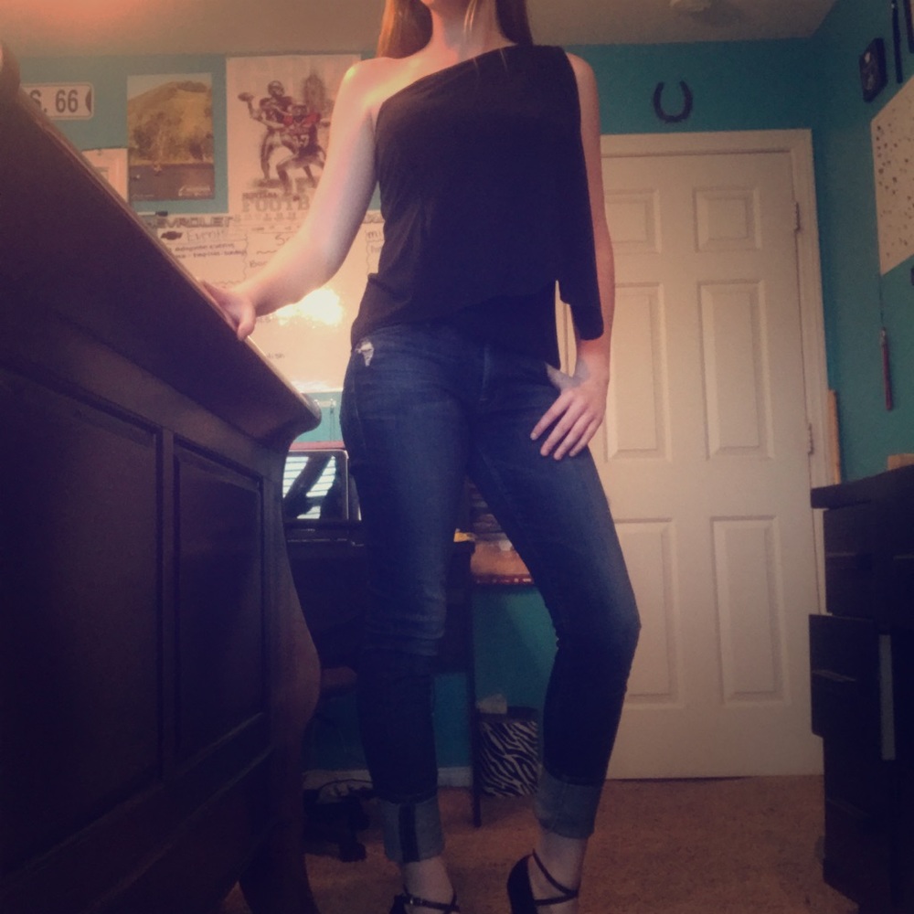 Black formal shirt