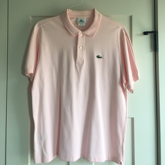 Lacoste Other - Lacoste Men's Classic Pink Short Sleeve Polo