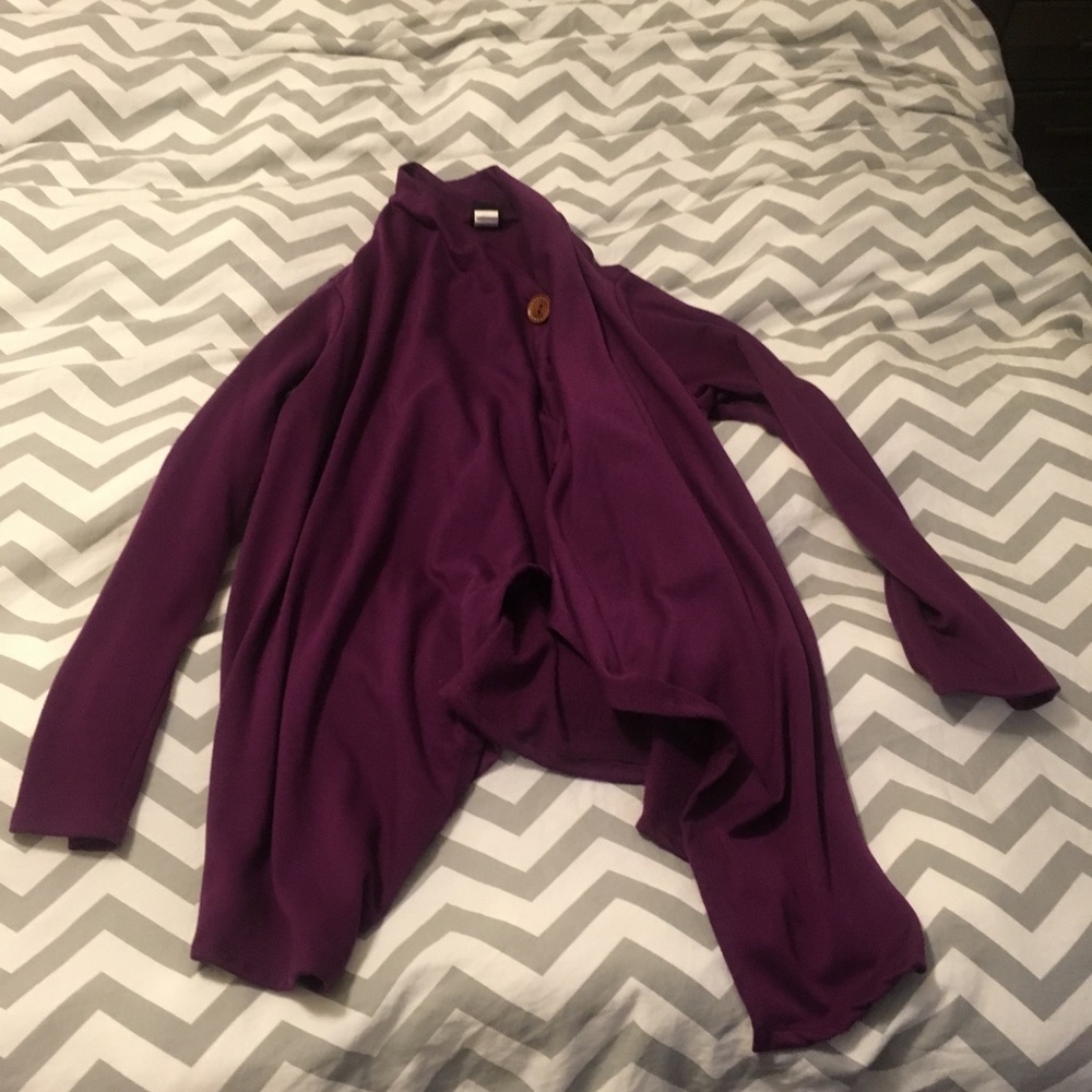 Purple Cardigan, Macy's