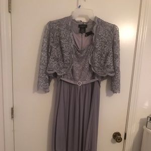 Grey R&M Richards Woman's Formal Attire