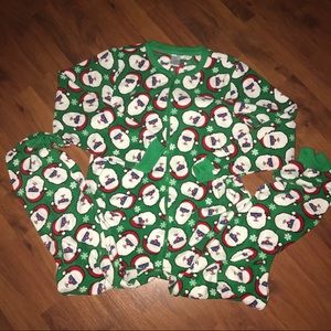 Cool Christmas onesie. 🌲