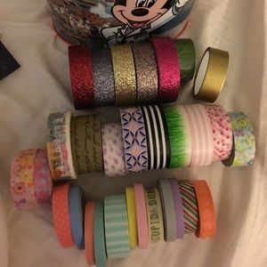 30 rolls of washi tape