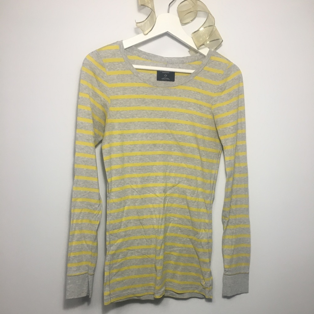 Extra Long Striped T-Shirt