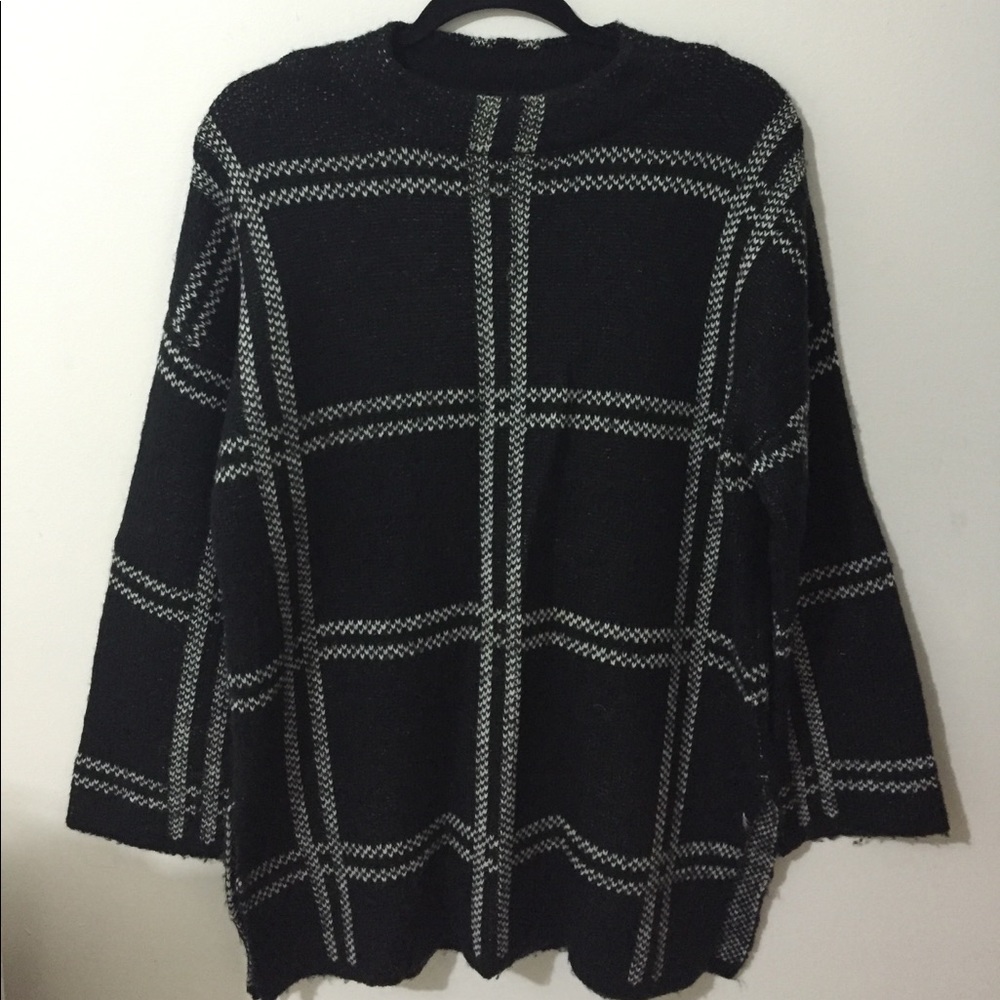 Black and White Sweater
