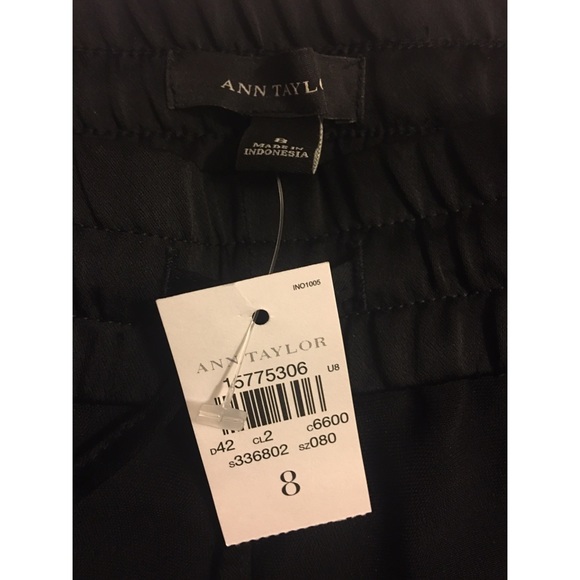 🚫SOLD🚫 Ann Taylor Black Dress Pants NWT Size 8 - Picture 5 of 5