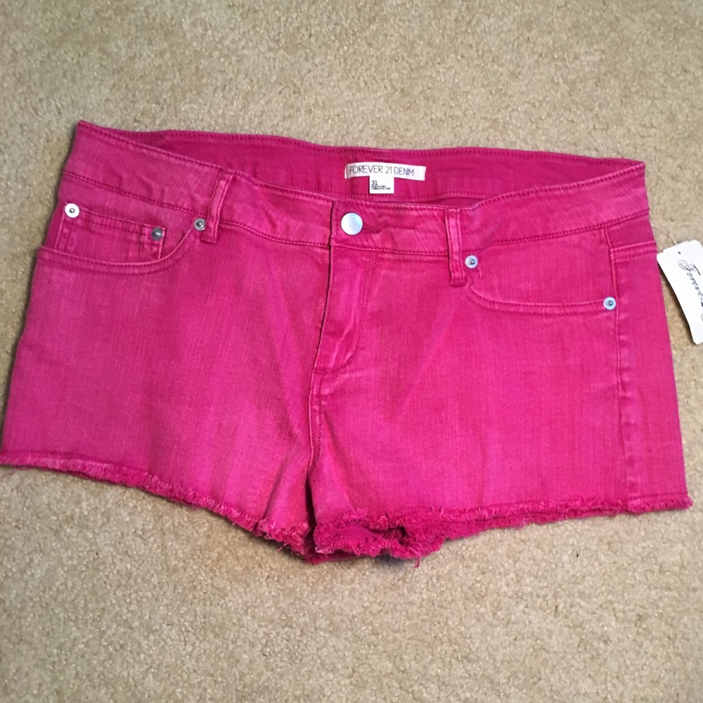 Forever 21 denim shorts