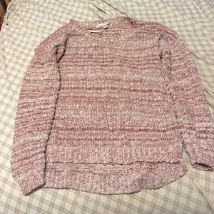 Brown and white sweater|| long sleeves