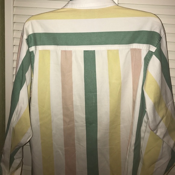 Ignite basics LS button down striped shirt - Picture 5 of 8