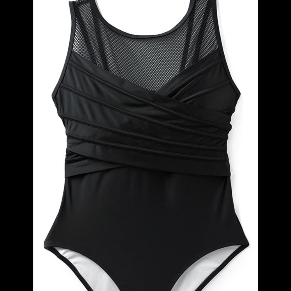 Sexy mesh swim suit