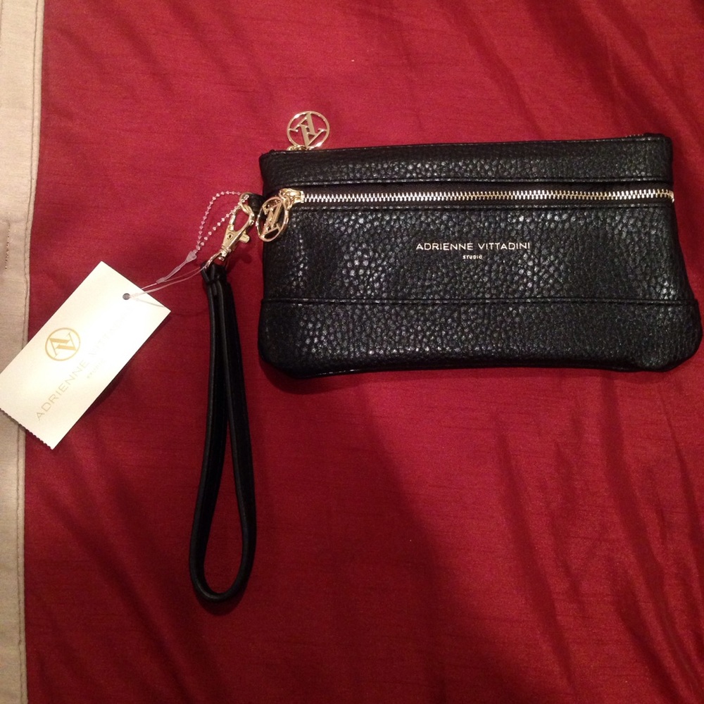 Two Zip Pocket Wristlet