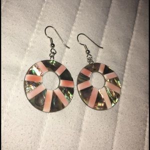 Natural shell earrings
