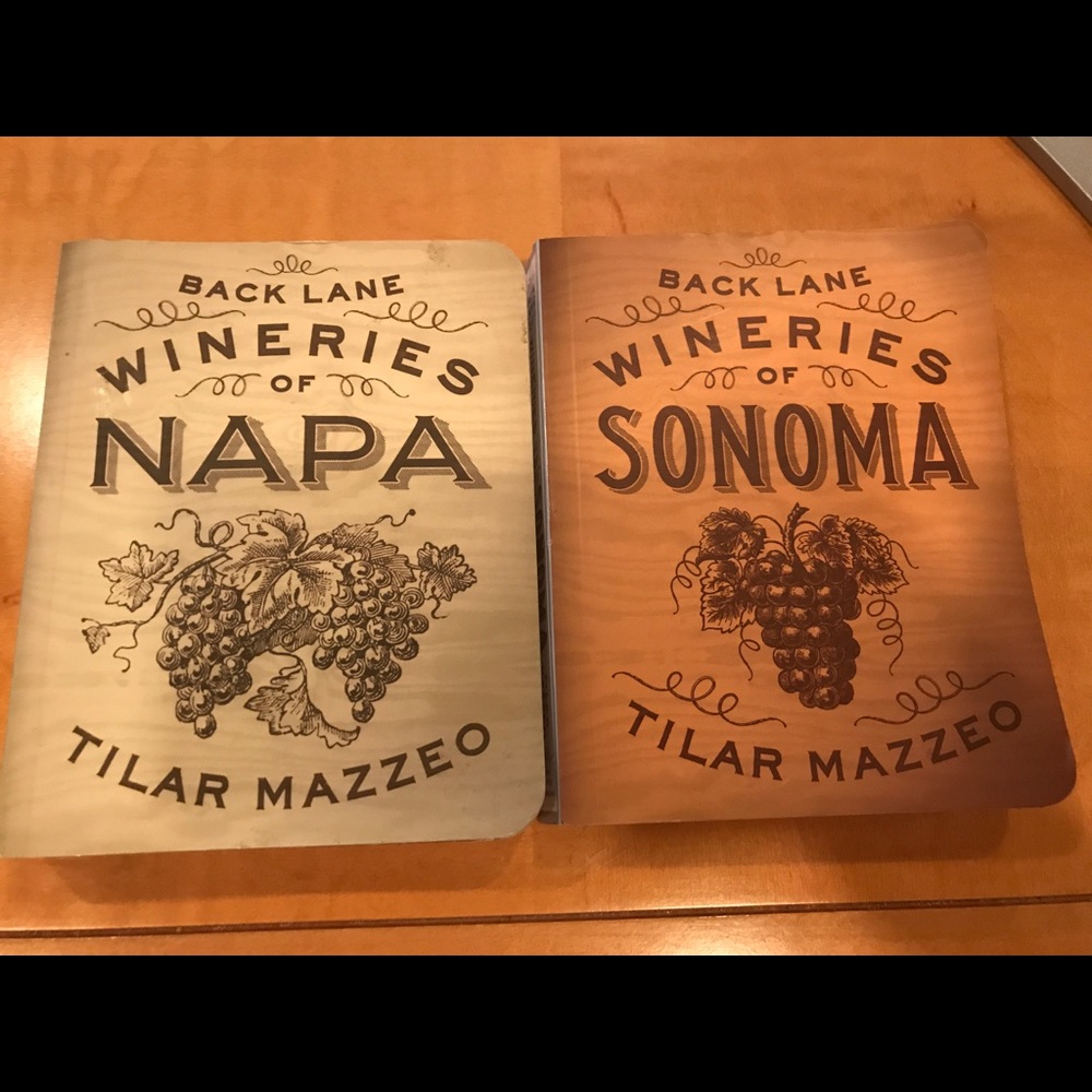 Sonoma and Napa Wineries Coffee table books