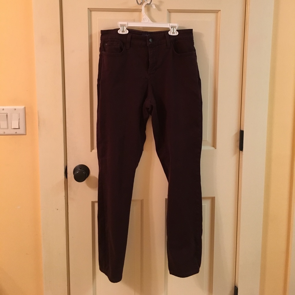 NYDJ Burgandy Alina Legging Jeans