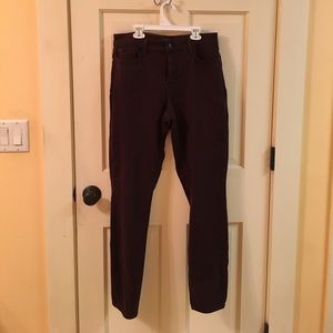 NYDJ Burgandy Alina Legging Jeans