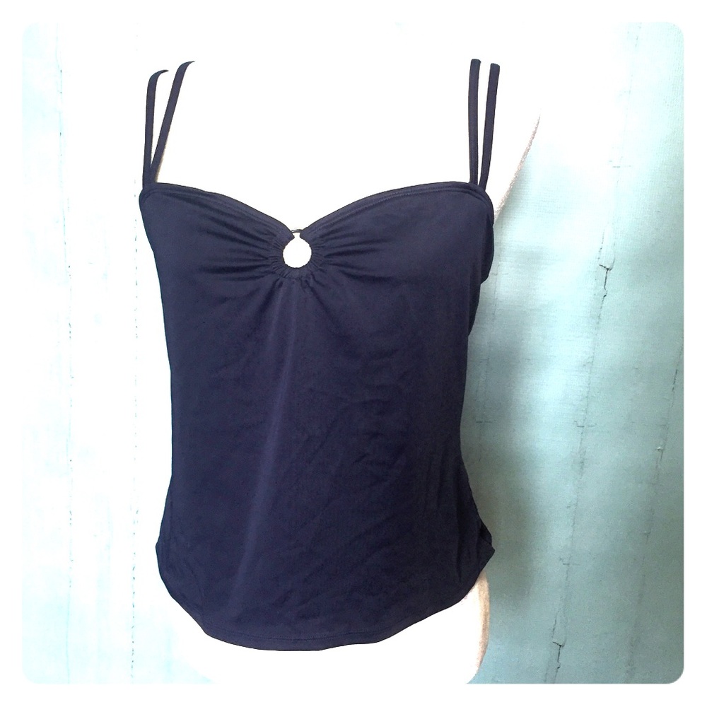 Navy Tankini Top