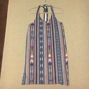 Viereck Printed T-Back Dress Bathing suit Coverup NWT